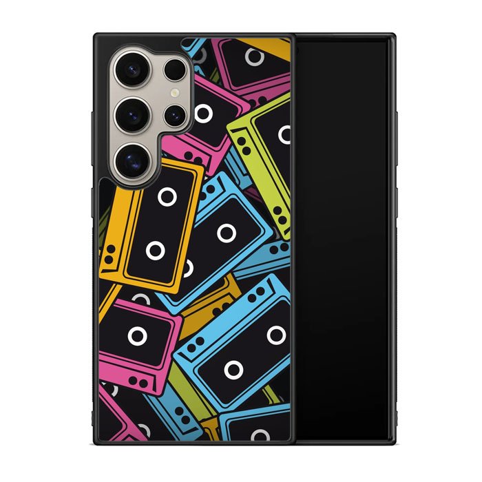 Multicolor Cassette Tape Z0579 Samsung Galaxy S25 Ultra 5G Case