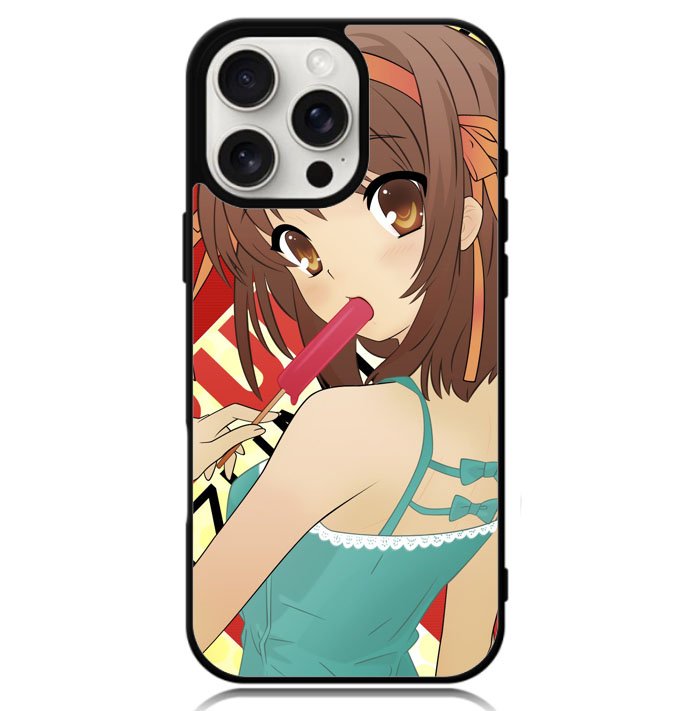 The Melancholy Of Haruhi Suzumiya Z0791 iPhone 16 Pro Max Case