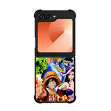 Team One Piece Pirates Anime Manga Case Samsung Galaxy Z Flip 6 5G BC1133