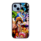 Team One Piece Pirates Anime Manga Case iPhone 15 BC1133