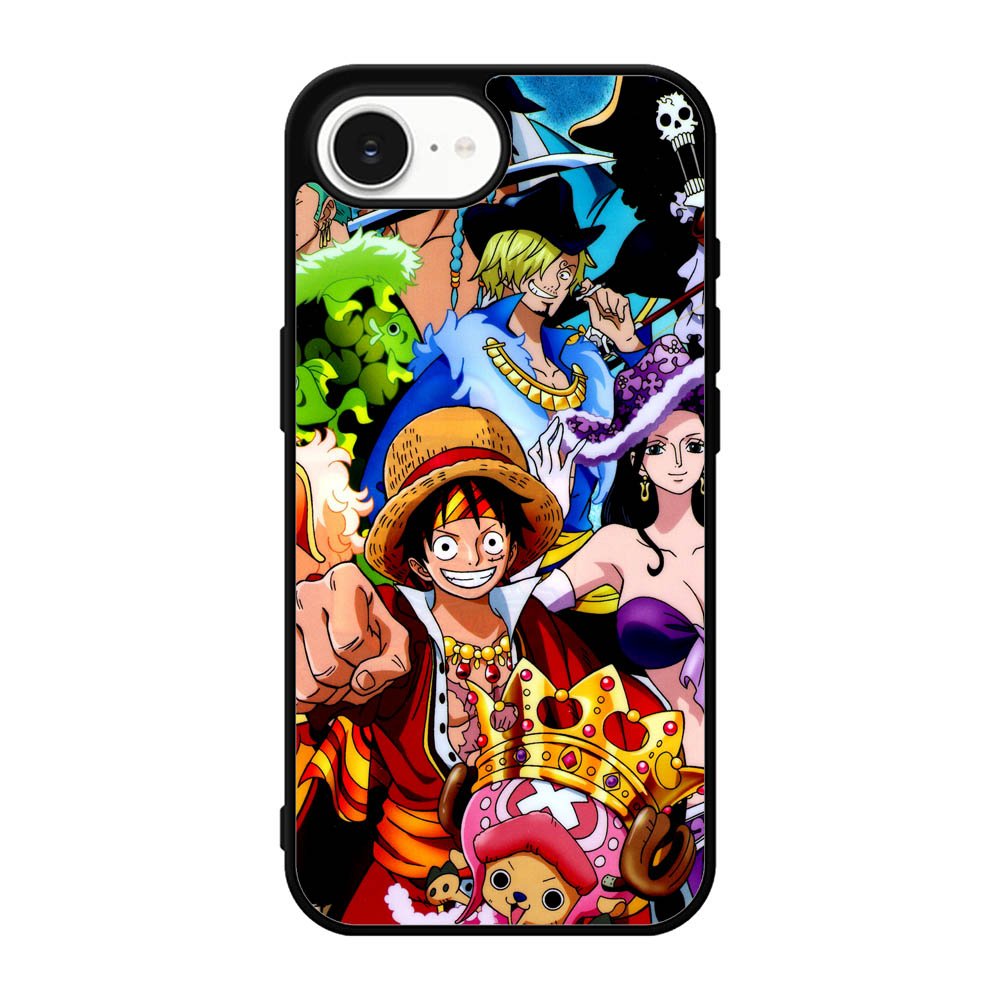 Team One Piece Pirates Anime Manga iPhone 16e Case BC1133