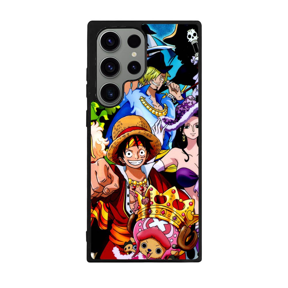Team One Piece Pirates Anime Manga Case Samsung Galaxy S25 Ultra 5G BC1133