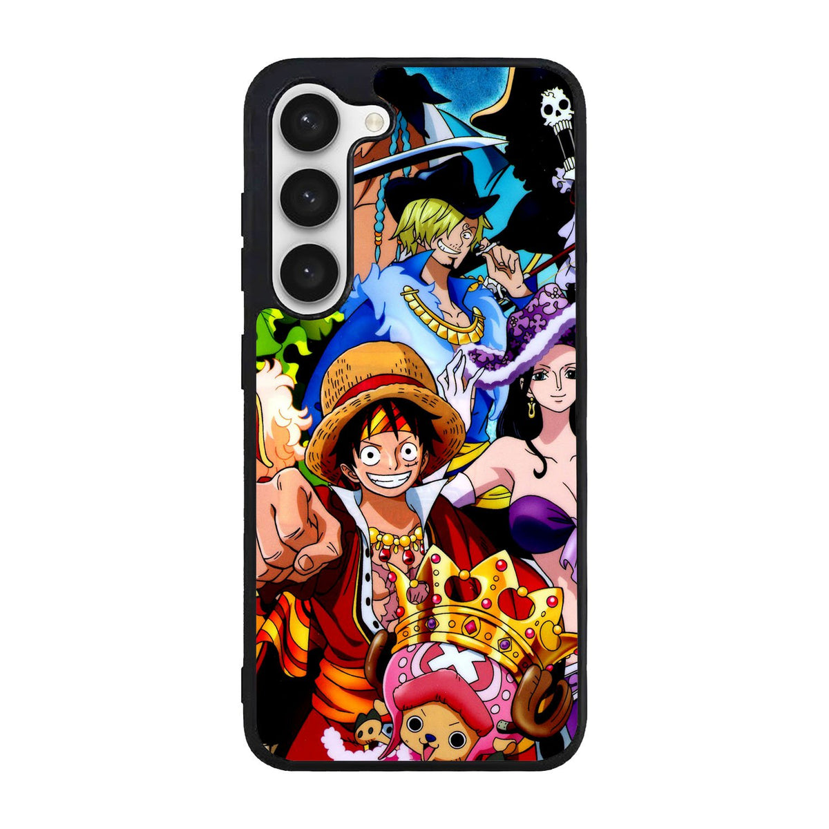 Team One Piece Pirates Anime Manga Case Samsung Galaxy S23 Plus 5G BC1133