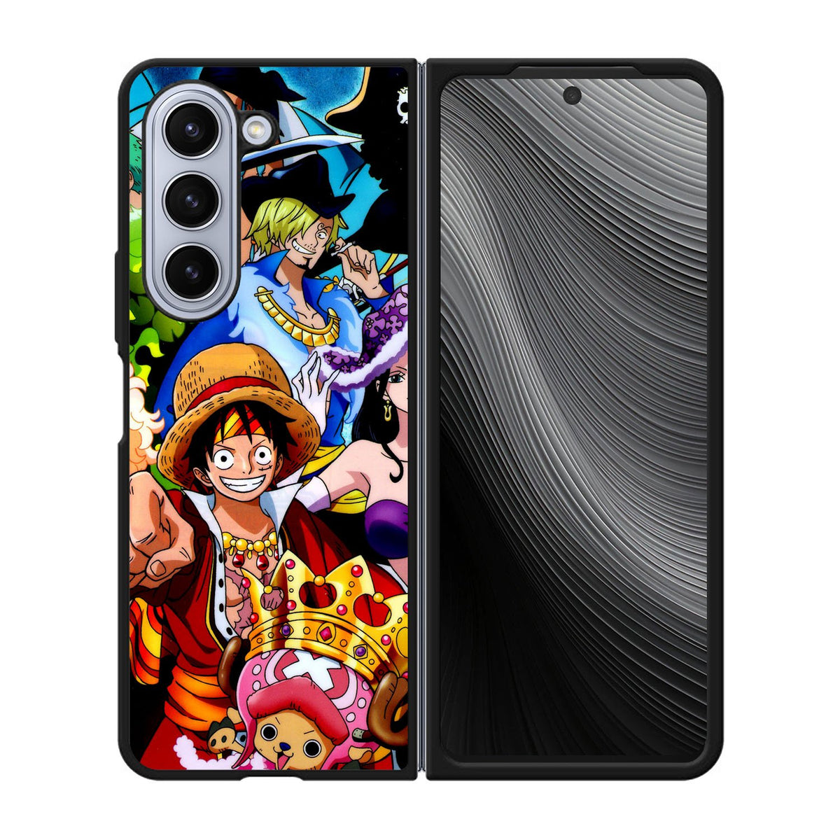 Team One Piece Pirates Anime Manga Case Samsung Galaxy z Fold 5 5G BC1133