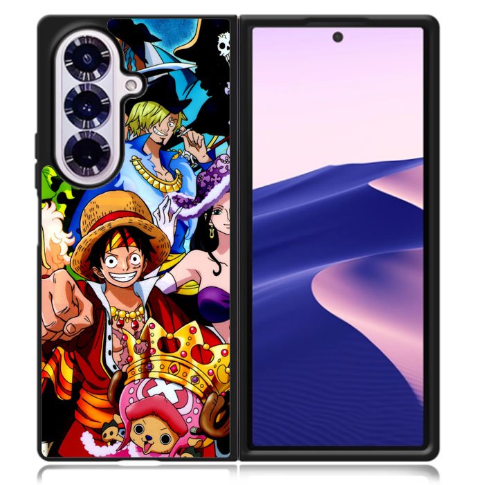 Team One Piece Pirates Anime Manga Samsung Galaxy Z Fold 7 5G Case BC1133