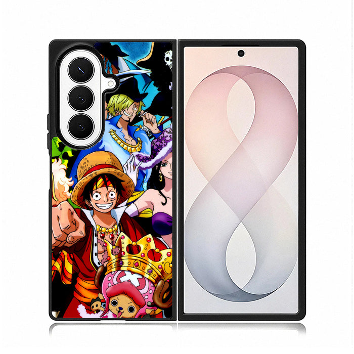 Team One Piece Pirates Anime Manga Samsung Galaxy Z Fold 8 Ultra Case BC1133