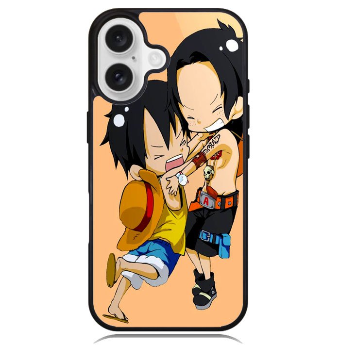 luffy and brother chibi Z0951 iPhone 16 Plus Case