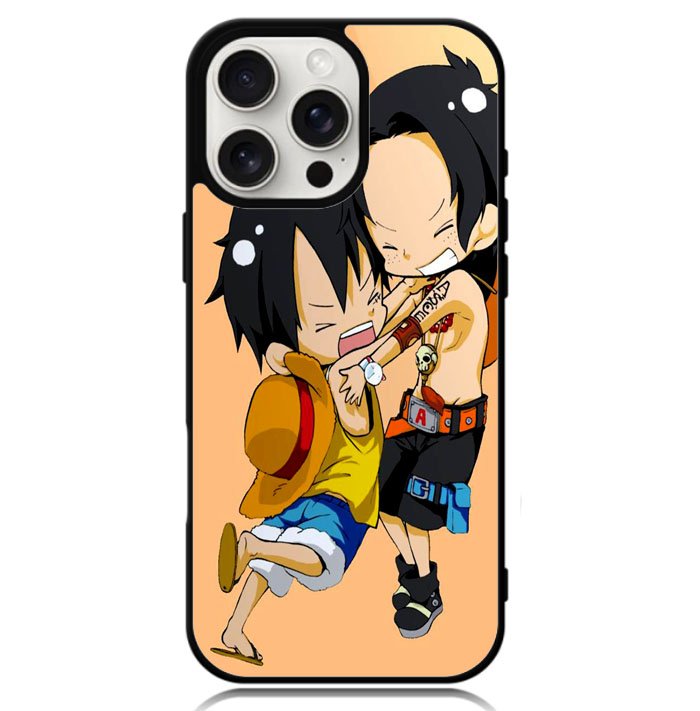 luffy and brother chibi Z0951 iPhone 16 Pro Max Case