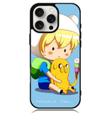 Adventure Time Chibi Finn And Jake Z0988 iPhone 16 Pro Case