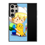 Adventure Time Chibi Finn And Jake Z0988 Samsung Galaxy S25 Ultra 5G Case