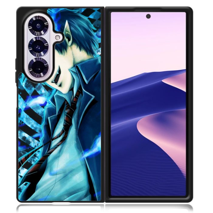 Ao No Exorcist Blue Demon Samsung Galaxy Z Fold 7 5G Case BC1137