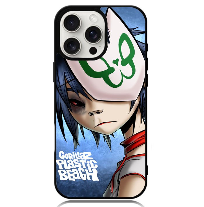 Gorillaz plastic beach Case iPhone 16 Pro Max BC1138