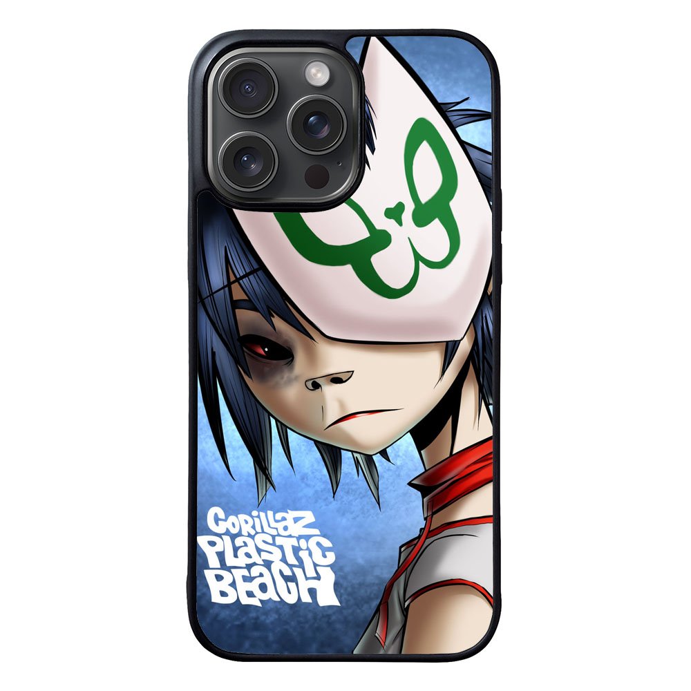 Gorillaz plastic beach Case iPhone 15 Pro Max BC1138