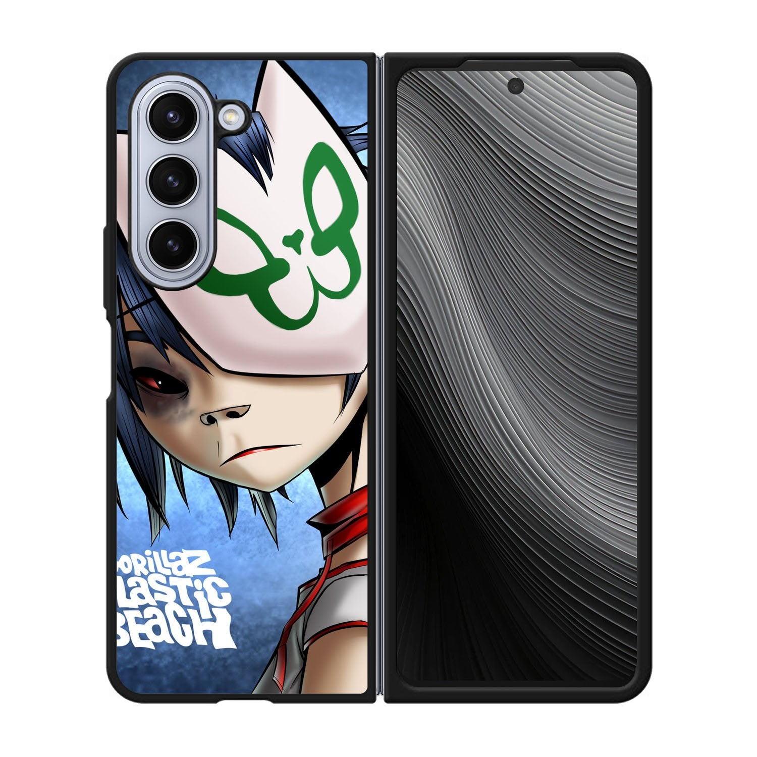 Gorillaz plastic beach Case Samsung Galaxy z Fold 5 5G BC1138