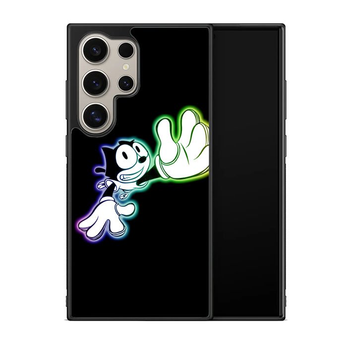 felix the cat glow Z1053 Samsung Galaxy S25 Ultra 5G Case