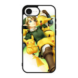 zelda with pikachu pokemon iPhone 17e Case BC1139