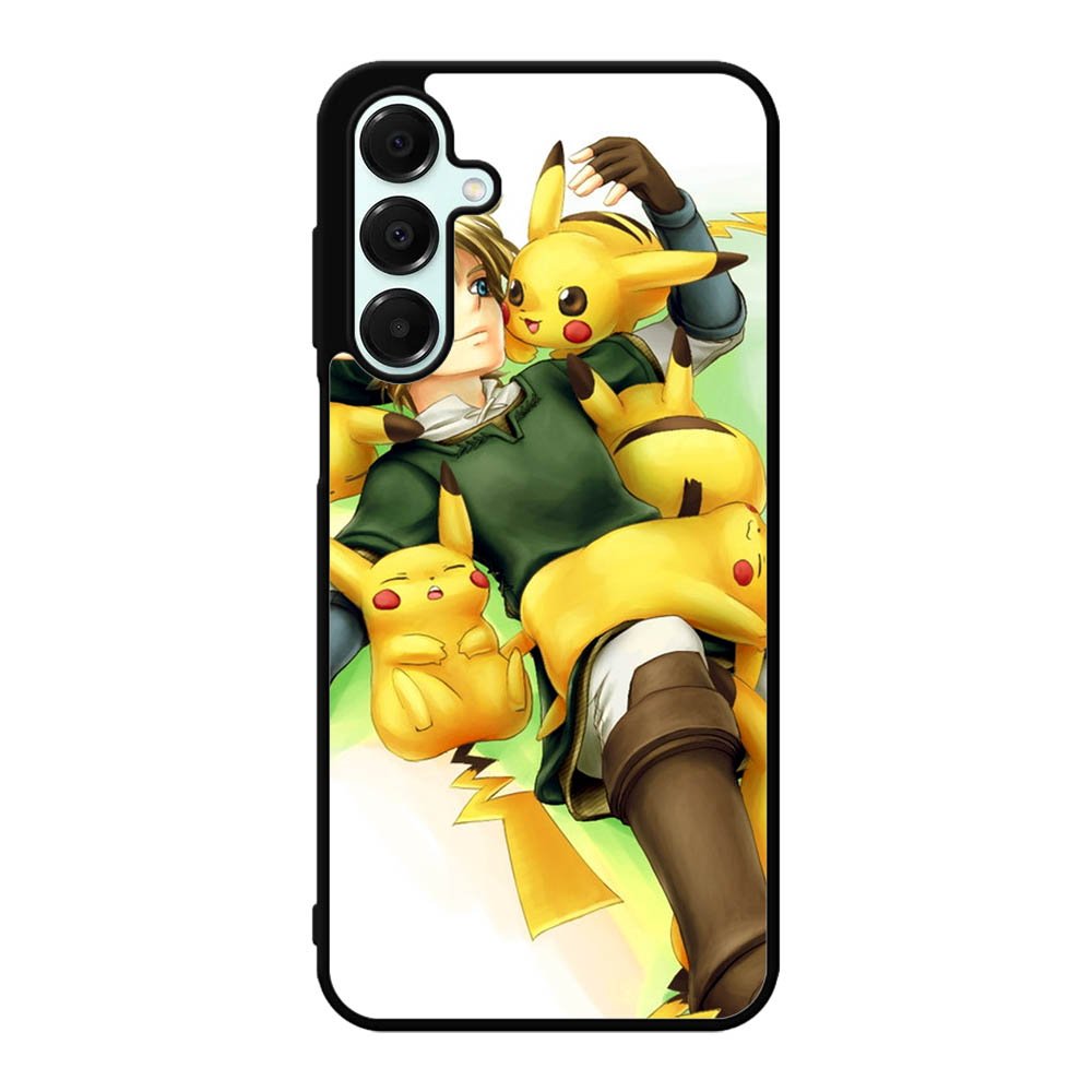 zelda with pikachu pokemon Samsung Galaxy A16 Case BC1139