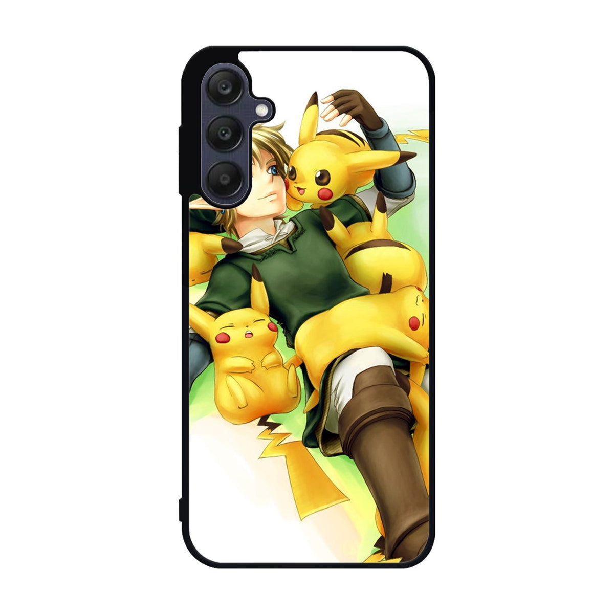 zelda with pikachu pokemon Samsung Galaxy A25 5G Case BC1139
