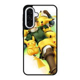 zelda with pikachu pokemon Samsung Galaxy A56 Case BC1139