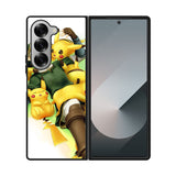 zelda with pikachu pokemon Case Samsung Galaxy Z Fold 6 5G BC1139