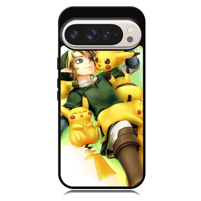 zelda with pikachu pokemon Google Pixel 10 Pro XL Case BC1139