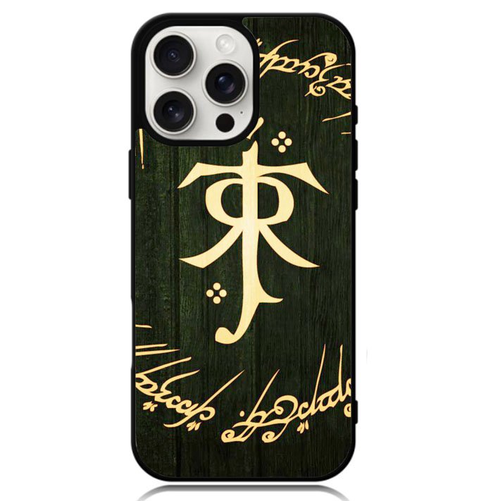 LORD OF THE RING SYMBOL Case iPhone 16 Pro BC1142
