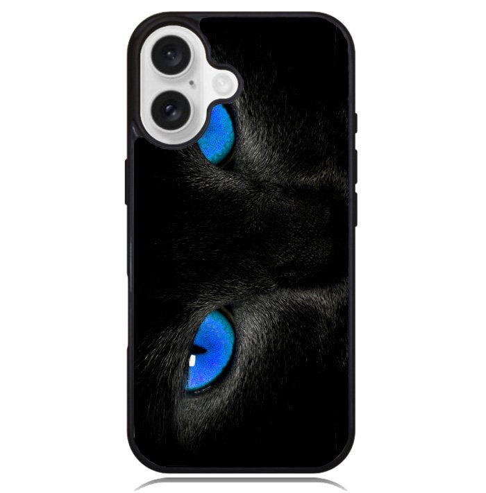 BLACK CAT EYES Case iPhone 16 BC1146