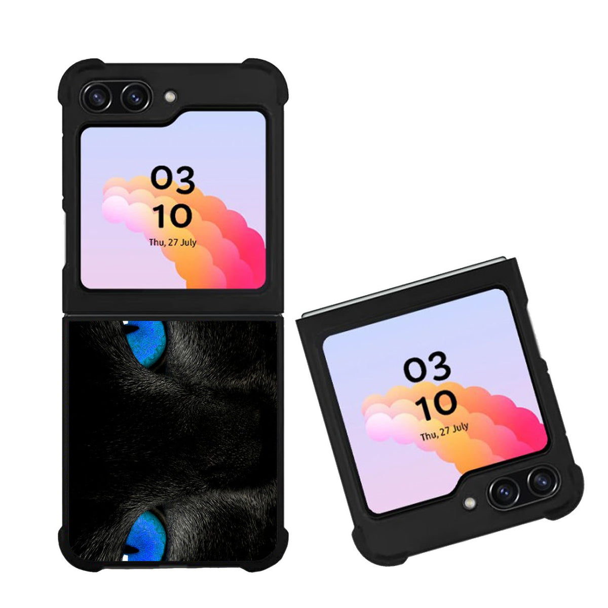 BLACK CAT EYES Case Samsung Galaxy Z Flip 5 5G BC1146