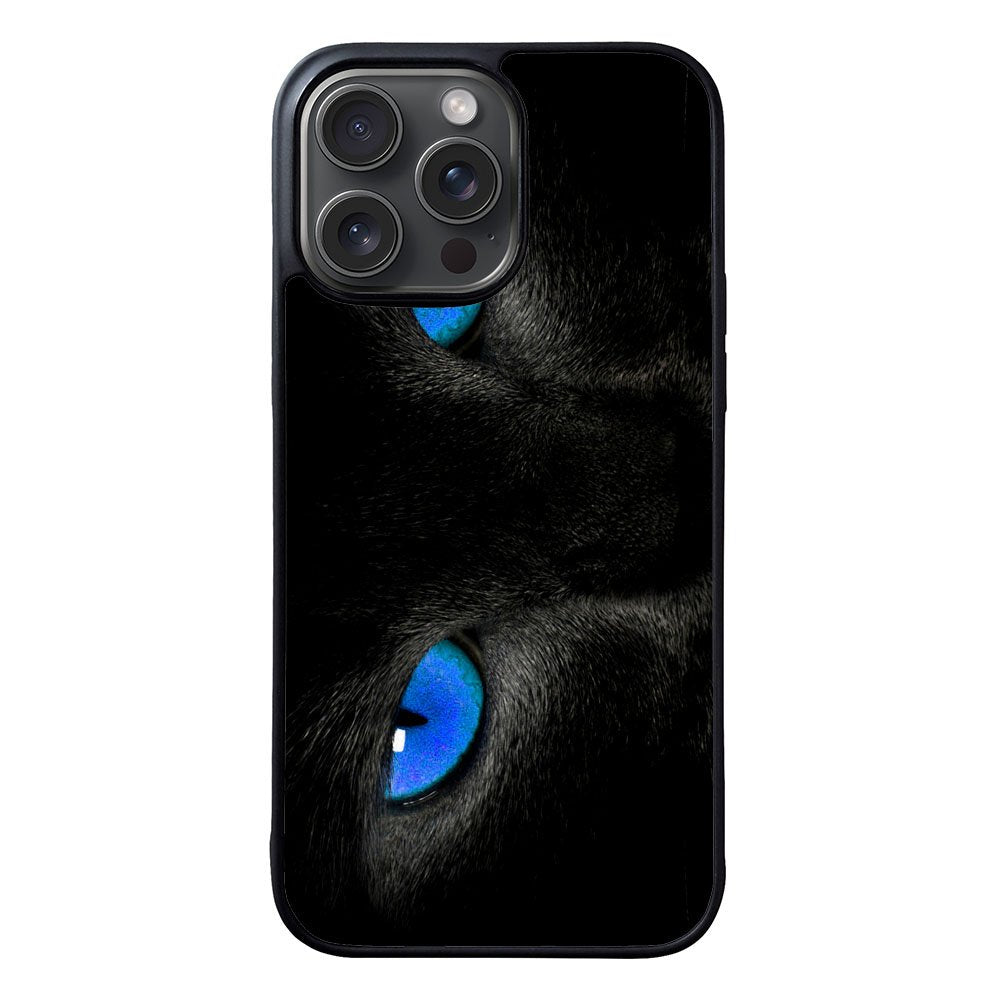 BLACK CAT EYES Case iPhone 15 Pro BC1146