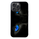 BLACK CAT EYES Case iPhone 15 Pro BC1146