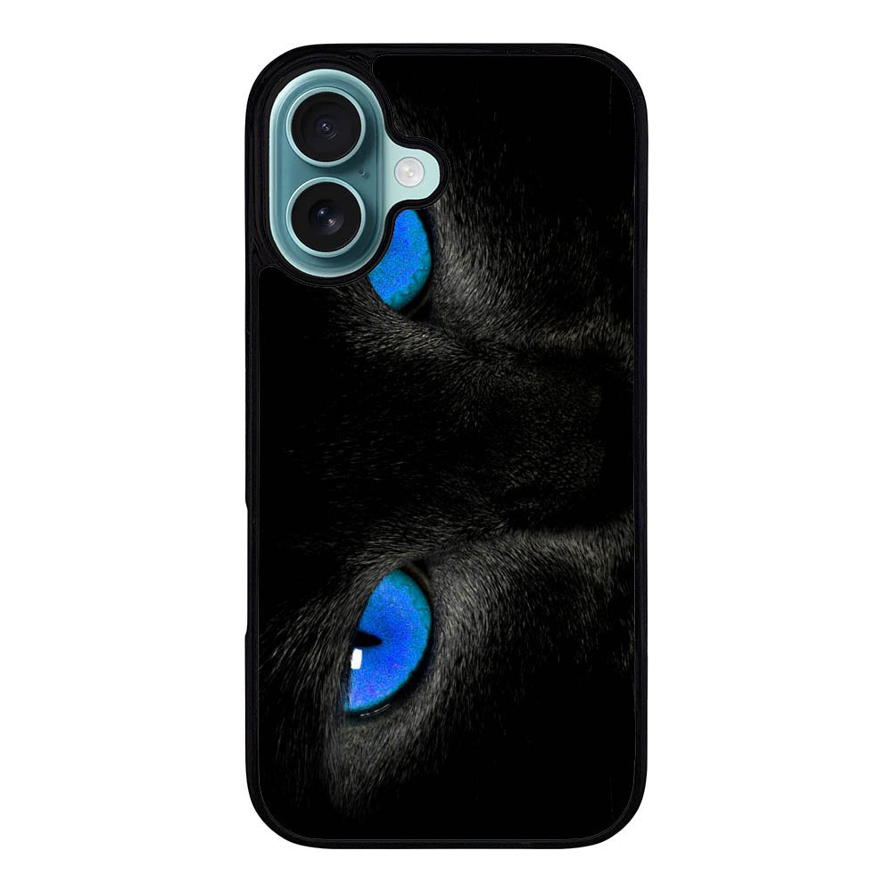 BLACK CAT EYES Case iPhone 16 Plus BC1146