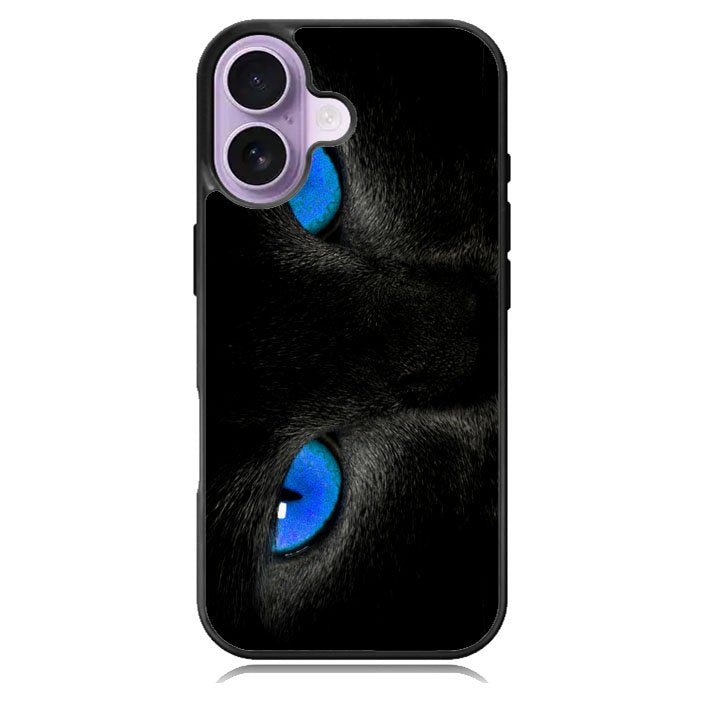 BLACK CAT EYES iPhone 17 Case BC1146