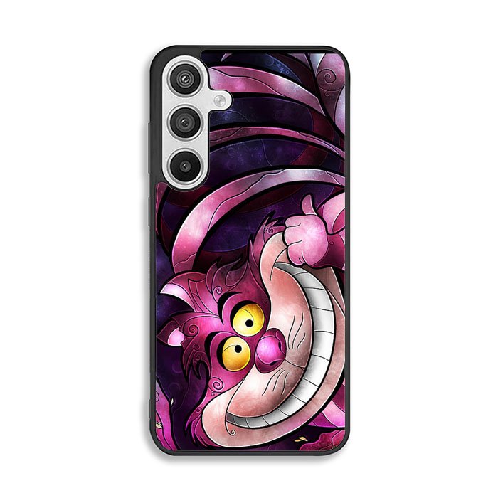 Disney Cheshire Cat Stained Glass Samsung Galaxy A26 Case FE1439