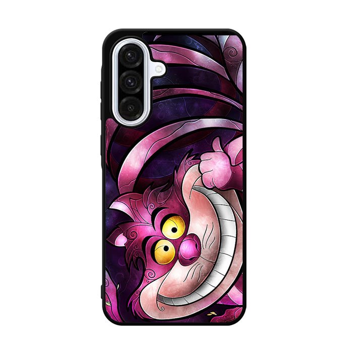 Disney Cheshire Cat Stained Glass Samsung Galaxy A36 Case FE1439