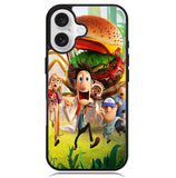 Cloudy With A Chance of Meatballs monster Z1201 iPhone 16 Plus Case