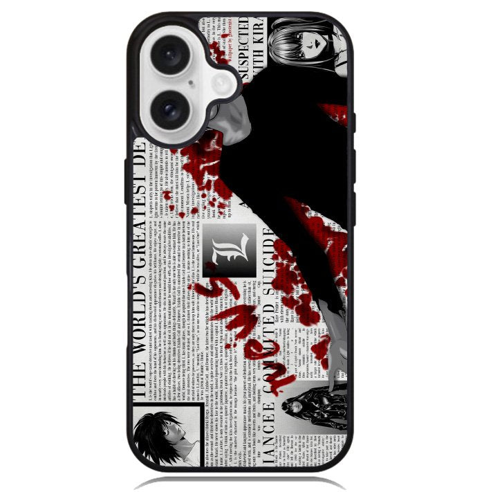 Death Note Case iPhone 16 BC1149