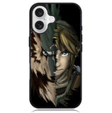 ZELDA LINK WOLF TRIFORCE Case iPhone 16 BC1150