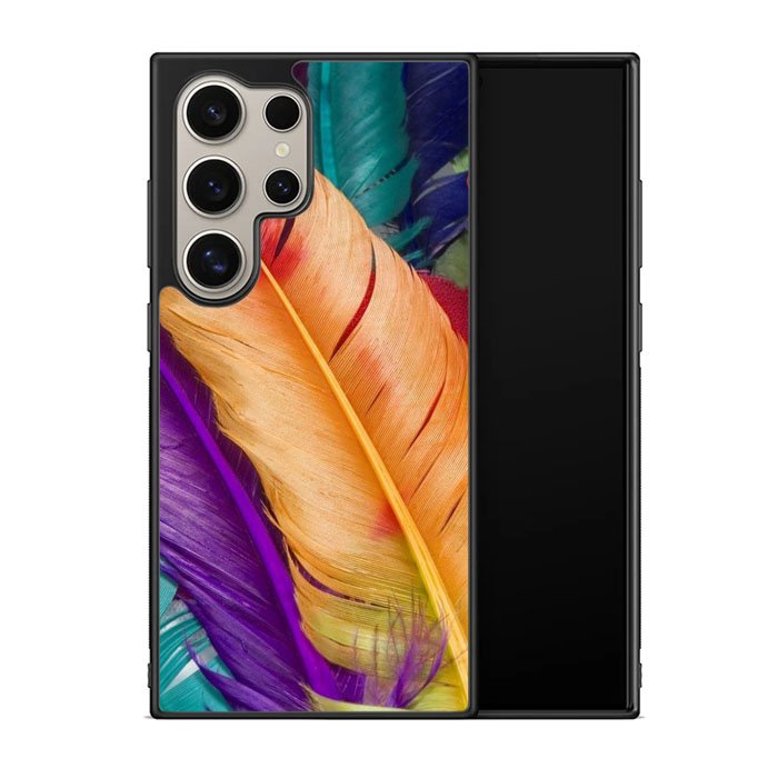 COLORFUL FEATHERS Z1243 Samsung Galaxy S25 Ultra 5G Case