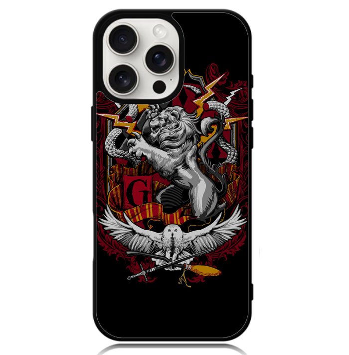 Harry Potter Crest Gryffindor Z1256 iPhone 16 Pro Max Case