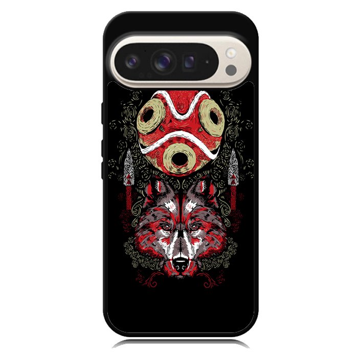 princes mononoke mask art Z1258 Google Pixel 9 Pro XL Case