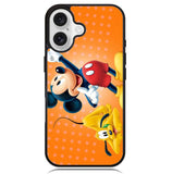 Micky mouse and dog Z1311 iPhone 16 Plus Case
