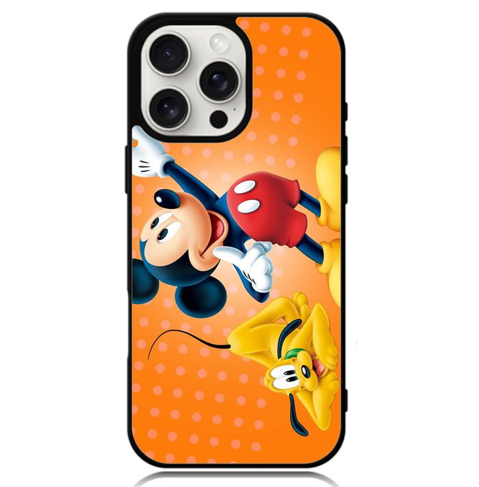 Micky mouse and dog Z1311 iPhone 16 Pro Case