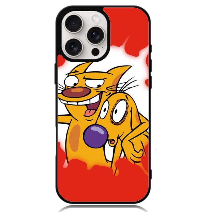 cat and dog Z1329 iPhone 16 Pro Case