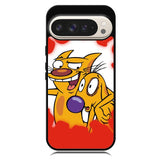 cat and dog Z1329 Google Pixel 9 Pro XL Case
