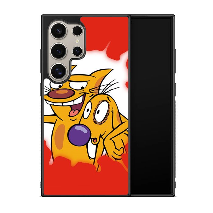 cat and dog Z1329 Samsung Galaxy S25 Ultra 5G Case