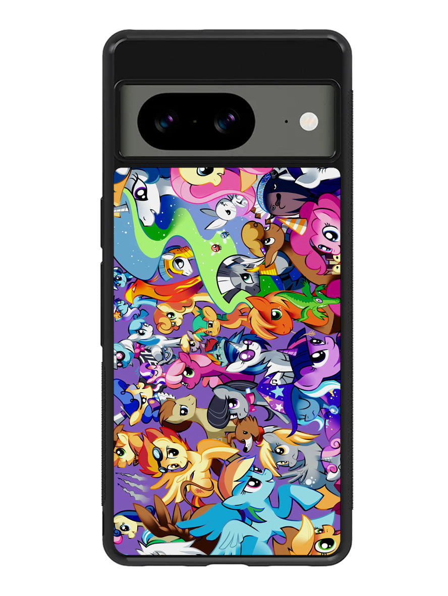 My Little Pony Collage Google Pixel 8a Case