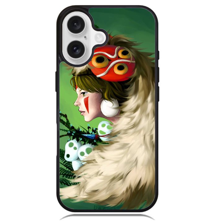 Princess Mononoke Fan Art Z1409 iPhone 16 Plus Case
