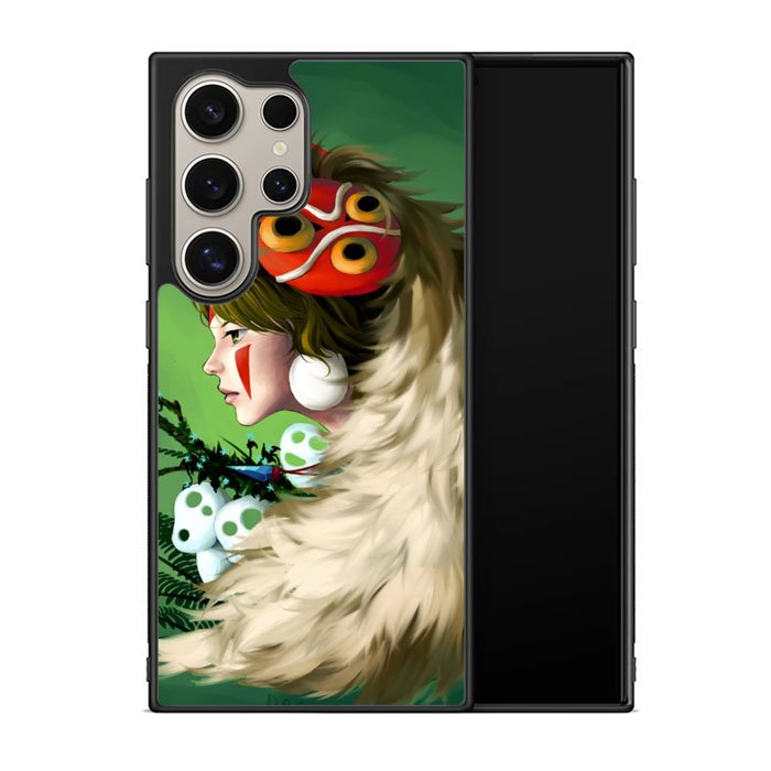 Princess Mononoke Fan Art Z1409 Samsung Galaxy S25 Ultra 5G Case