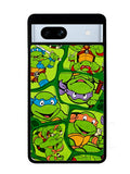 Teenage Mutant Ninja Turtles Collage 2nd Google Pixel 7A Case
