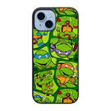Teenage Mutant Ninja Turtles Collage Case iPhone 15 BC1156